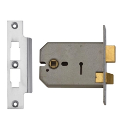 UNION 2077 HORIZONTAL 3 LEVER SASHLOCK 127mm / 5" SC