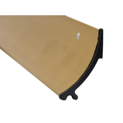 RAIN DEFLECTOR 63mm GOLD FINISH 914mm 07SR014
