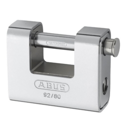 92/80 STEEL CASE SHUTTER PADLOCK BOXED