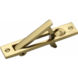 POCKET DOOR EDGE PULL POLISHED BRASS C1165-PB