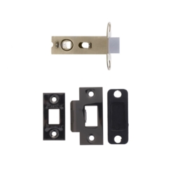 64MM BLACK NICKEL TUBULAR LATCH AL25BN