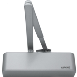 ARRONE EN 2-4 OVERHEAD CLOSER WITH BACKCHECK SILVER AR1500SE