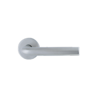 HOPPE STAINLESS STEEL LEVER ON ROUND ROSE SSS AR963/60-SSS