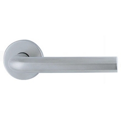 HOPPE STAINLESS STEEL LEVER ON ROUND ROSE SSS AR963/60-SSS