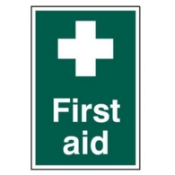 200X300 FIRST AID SIGN RPV AS4698