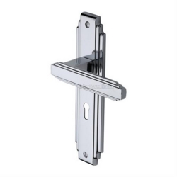 ASTORIA LEVER LOCK FURNITURE POLISHED CHROME