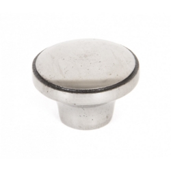 NATURAL SMOOTH RIBBED CABINET KNOB 33365