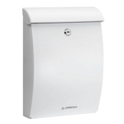 ARREGUI MININOVA WHITE PLASTIC POST BOX