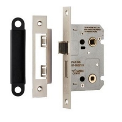 64MM BATHROOM MORTICE LOCK SN BAE5025SN