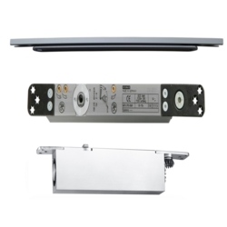 GEZE BOXER 2-4 FD30 CONCEALED CLOSER C/W RAIL & INTUMESCENT