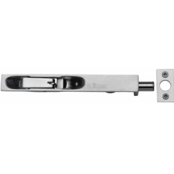 FLUSH BOLT 8" SATIN CHROME C1680 8-SC