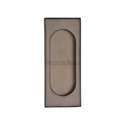 FLUSH PULL HANDLE 105mm MATT BRONZE C1850-105-MB