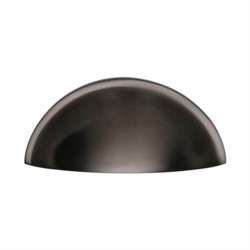HALF MOON DRAWER PULL MATT BRONZE C2760-MB