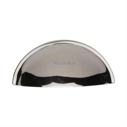 HALF MOON DRAWER PULL POLISHED NICKEL C2760-PNF