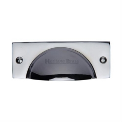 CHESHIRE CABINET DRAWER PULL POLISHED CHROME C2762-PC