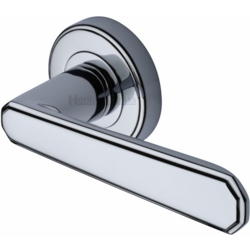CENTURY LEVER HANDLE ON ROSE POLISHED CHROME