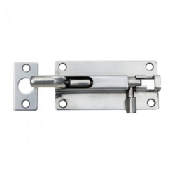 CRANKED BARREL BOLT POLISHED STAINLESS 100mm BBT1100CR/BSS
