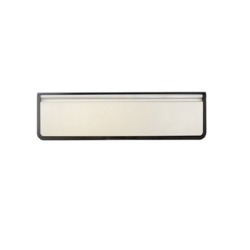 UAP DOORMASTER SILVER SLEEVED LETTERPLATE 10" DMB1048SA