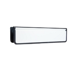 UAP DOORMASTER WHITE SLEEVED LETTERPLATE 12" DMB1248W