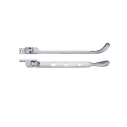 BULB END CASEMENT STAY 8" 203mm SATIN CHROME FB100SC