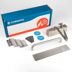 EUROSPEC PUSH / PULL FD30 FIRE DOOR PACK FDPC2
