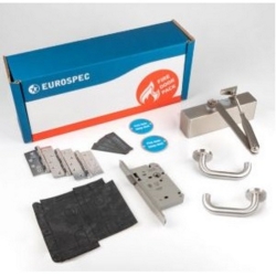 COMMERCIAL FD30 FIRE DOOR LEVER LATCH PACK FDPC4