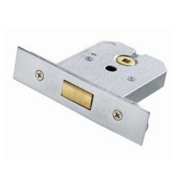 EUROSPEC 64mm FLAT BATHROOM DEADBOLT SCP FLD8025SCP