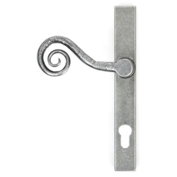 LEFT HAND MONKEYTAIL SLIMLINE ESPAGNOLETTE PEWTER PATINA