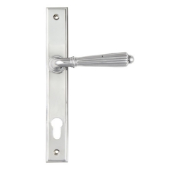 HINTON SLIMLINE ESPAGNOLETTE LOCK SET IN POLISHED CHROME