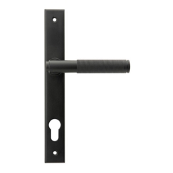 BROMPTON SLIMLINE ESPAGNOLETTE LOCK SET 92mm C/C MATT BLACK