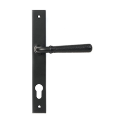 HAMMERED NEWBURY SLIMLINE ESPAGNOLETTE 92mm MATT BLACK