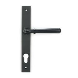 NEWBURY SLIMLINE ESPAGNOLETTE FURNITURE 92mm C/C MATT BLACK