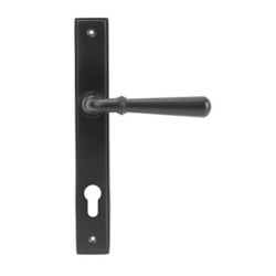 NEWBURY SLIMLINE ESPAGNOLETTE FURNITURE 92mm C/C AGED BRONZE
