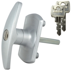 L&F1616 GARAGE LOCK SQ SPINDLE