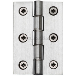 PAIR OF 3"X2"X3.2MM SC DPBW HINGES HG99-345SC