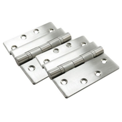PAIR OF HOOPLY STAINLESS Z PROFILE CONTAINER HINGES
