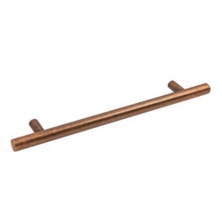 BALDHU BAR HANDLE ANTIQUE COPPER 160mm C/C 117.97.063