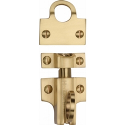 FANLIGHT CATCH SATIN BRASS
