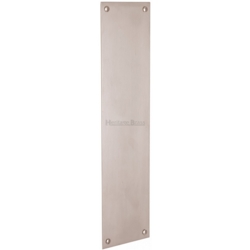 RECTANGULAR FINGERPLATE 305mm SATIN NICKEL V740-SN