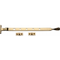 12" BALL END CASEMENT STAY PB