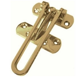 SECURITY DOOR GUARD POLISHED BRASS J3003PB
