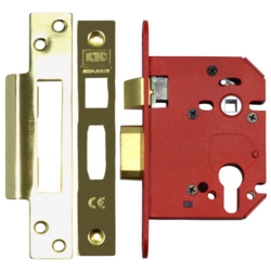 UNION STRONGBOLT JL22EUS 64mm E/P EURO PROFILE SASHLOCK PB