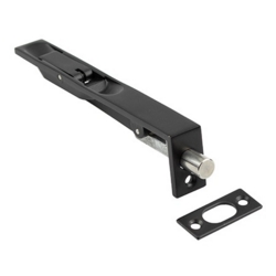 150mm L/ACTION FLUSH BOLT BLACK  JMB50