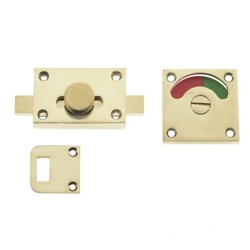 INDICATOR BOLT POLISHED BRASS JV2552PVD