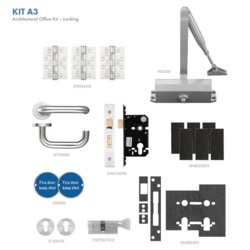 ZOO LEVER / LOCK PACK FOR FD30 EN3 DOOR KITA3-FDP-A3