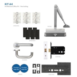 ZOO LEVER / LATCH PACK FOR EN3 FD30 DOOR KITA4-FDP-A4