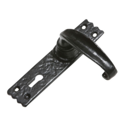 KIRKPATRICK 2439 LEVER SET ON MORTICE KEY PLATE ANT. BLACK