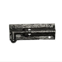 KIRKPATRICK 1154 STRAIGHT BOLT 4" ANTIQUE BLACK
