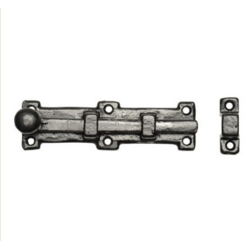 KIRKPATRICK 1155 STRAIGHT BOLT 6" ANTIQUE BLACK