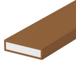 S/ADH INTUMESCENT STRIP 2100x20x4mm LIGHT BROWN